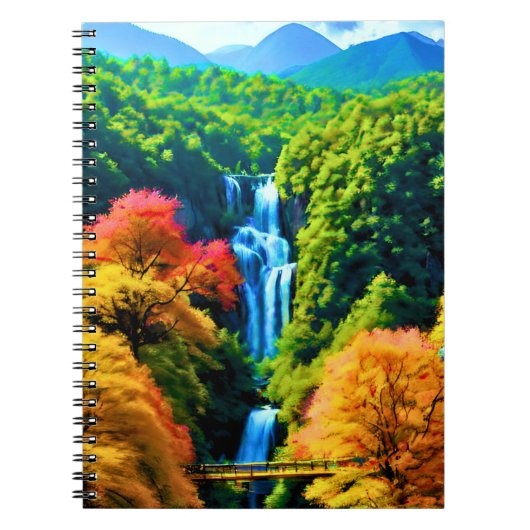 Chinese Waterval Notitieboek (Voorkant)