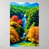 Chinese waterval poster (Voorkant)