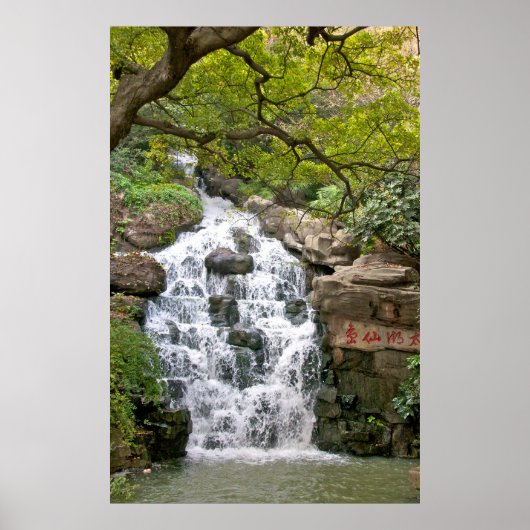 Chinese waterval poster (Voorkant)