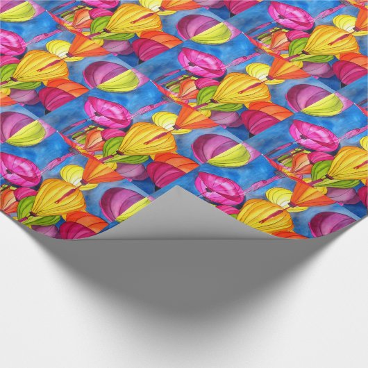 Chinese waterverf cadeaupapier (Hoek)