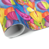 Chinese waterverf cadeaupapier (Rol Hoek)