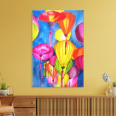 Chinese waterverf canvas afdruk (Insitu (Woonkamer))