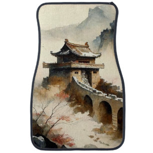 Chinese waterverf De Grote Muur Automat
