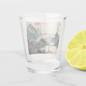 Chinese waterverf shot glas (Achterkant)