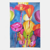 Chinese waterverf theedoek (Verticaal)