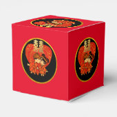 Chinese Weddenschap Gift Partyware Decor - Cute CO Bedankdoosjes (Achterkant)