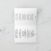 Chinese wenskaart voor Shaiming-vrouwen. Feestdagen Kaart (Binnen)