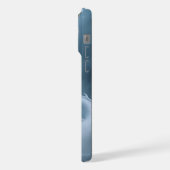 Chinese Witte Blauwe Draak Kunst Fantasy Ontwerp M iPhone Hoesje (Linkerkant)