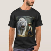 Chinese witte tijger (25) t-shirt (Voorkant)