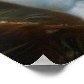 Chinese witte tijger (8) poster (Hoek)