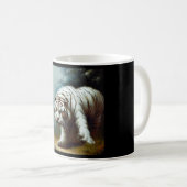 Chinese witte tijger (9) koffiemok (Voorkant rechts)