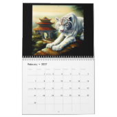 Chinese witte tijgers #2 kalender (Feb 2027)