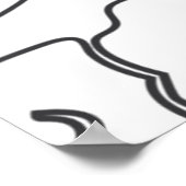 Chinese wolken zwoeren wolken wolken poster (Hoek)