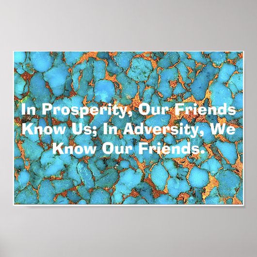 "Chinese woorden van het Poster van Wisdom" (Voorkant)