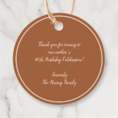 Chinese "xiexie"-gunst Hartelijk dank Labels (Achterkant)