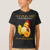 Chinese Year Of The Rooster Zodiac Sign Happy Luna T-shirt (Voorkant)