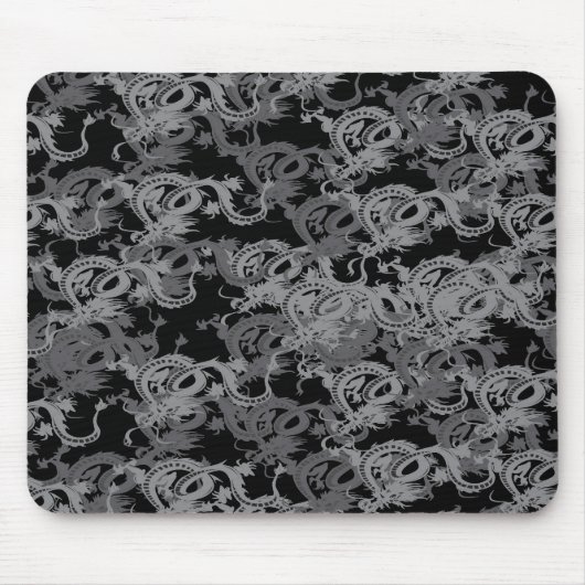 Chinese Ying Yang Draak Muismat (Voorkant)