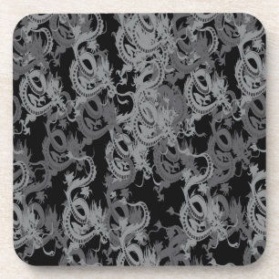Chinese Ying Yang Dragon Onderzetter