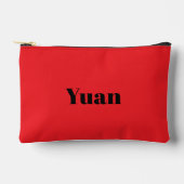 Chinese Yuan ritssluiting Etui (Voorkant)
