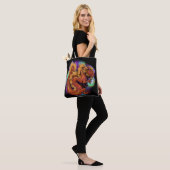 Chinese Zodiac 2024 Jaar van de Draak Tote Bag (Op model)
