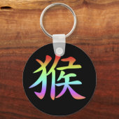 Chinese Zodiac - aap Sleutelhanger (Voorkant)