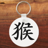 Chinese Zodiac - aap Sleutelhanger (Voorkant)