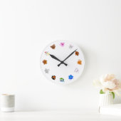 Chinese Zodiac Animals Ronde Klok (Huis)