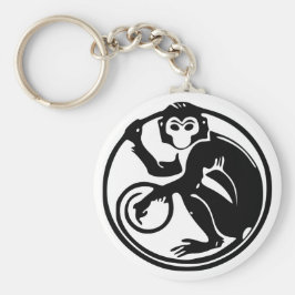 Chinese Zodiac Calender Monkey 猴 Sleutelhanger