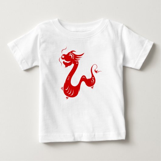 CHINESE ZODIAC DRAGON PAPERCUT ILLUSTRATION (Voorkant)