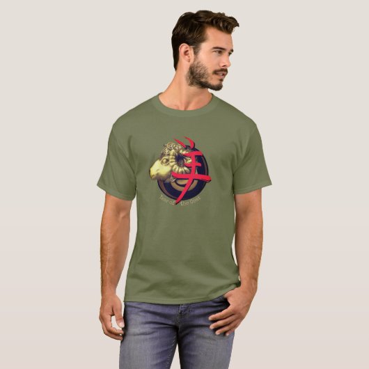 Chinese Zodiac "Goat" T-Shirt (Voorkant volledig)