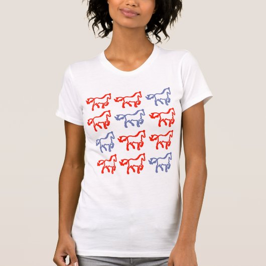 Chinese Zodiac Horse design T-shirt (Voorkant)