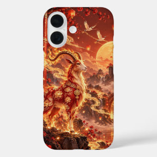 Chinese Zodiac Jaar van de Geit 2027 iPhone Hoesje