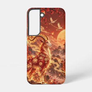Chinese Zodiac Jaar van de Geit Samsung Phone Hoes Galaxy Hoesje