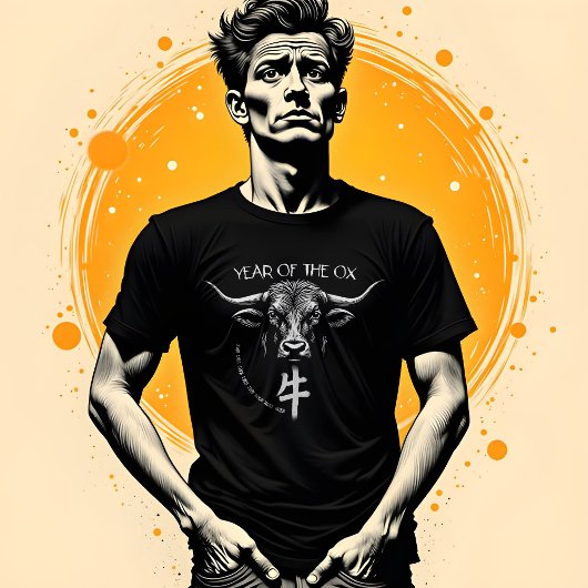 Chinese Zodiac "Jaar van de Os" T-Shirt