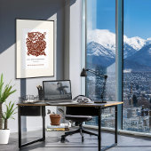 Chinese Zodiac Jaar van het Varken Verjaardag Prin Poster