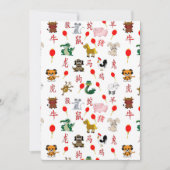 Chinese Zodiac Kaart (Voorkant)