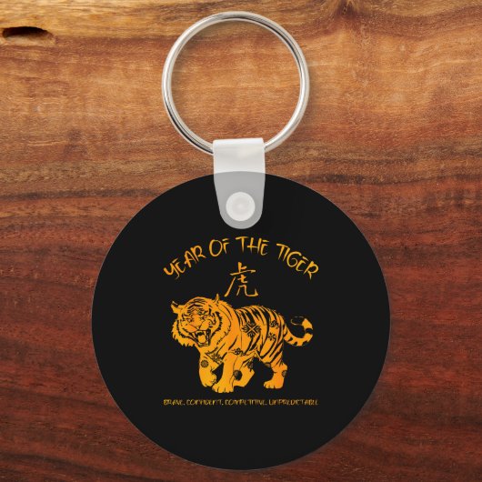 Chinese Zodiac Lunar New Year Astrology Horoscope  Sleutelhanger (Voorkant)