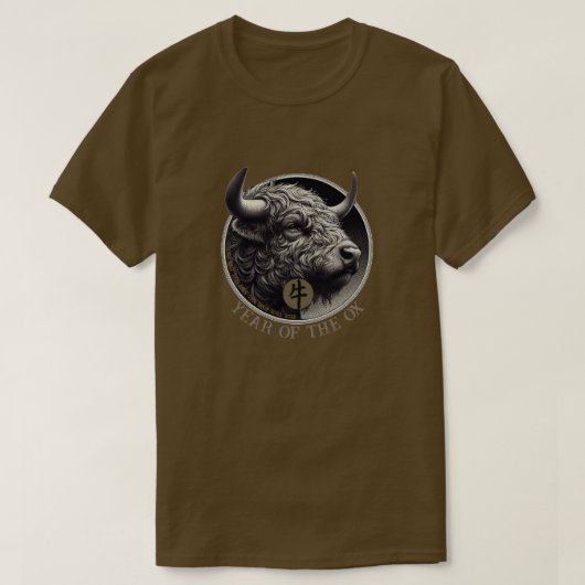 Chinese Zodiac "Ox" T-Shirt (Design voorkant)