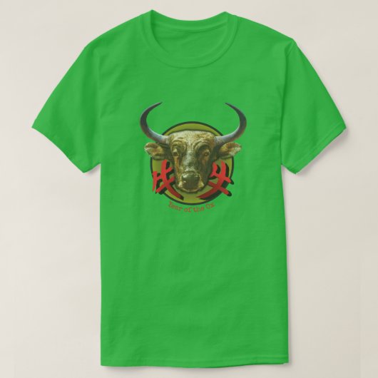 Chinese Zodiac "Ox" T-Shirt (Design voorkant)