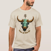 Chinese Zodiac "Ox" T-Shirt (Voorkant)