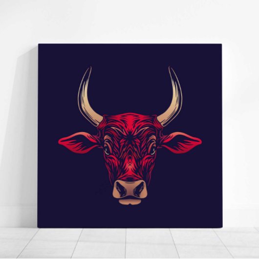 Chinese Zodiac Ox Wall Art Print Japandi Decor