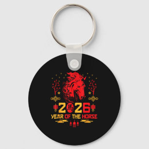 Chinese Zodiac Paard2026 Decoraties Jaar Van De H Sleutelhanger