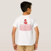 CHINESE ZODIAC PAPERCUT SNAKE ILLUSTRAAT SHIRT (Achterkant volledig)