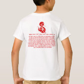 CHINESE ZODIAC PAPERCUT SNAKE ILLUSTRAAT SHIRT (Achterkant)
