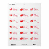 Chinese Zodiac Pig Etiket (Full Sheet)