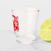 Chinese Zodiac Pig Shot Glas (Rechts)