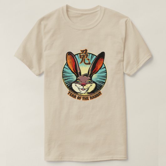 Chinese Zodiac "Rabbit" T-Shirt (Design voorkant)