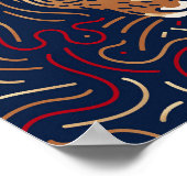 Chinese Zodiac Rat | Digitale Zodiac-afdrukken Poster (Hoek)