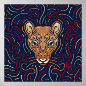 Chinese Zodiac Rat | Digitale Zodiac-afdrukken Poster (Voorkant)