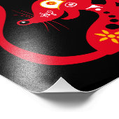 Chinese Zodiac Rat Foto Afdruk (Hoek)